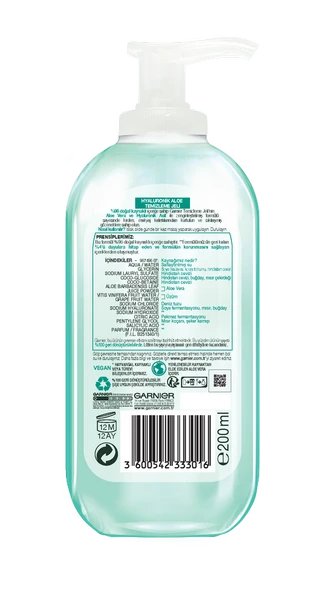 Garnier Hyaluronik Aloe Temizleme Jeli - 2