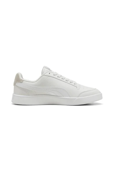 Puma Shuffle 309668 40 Erkek Sneaker Ayakkabı Gri Beyaz 40-45 - Resim 2