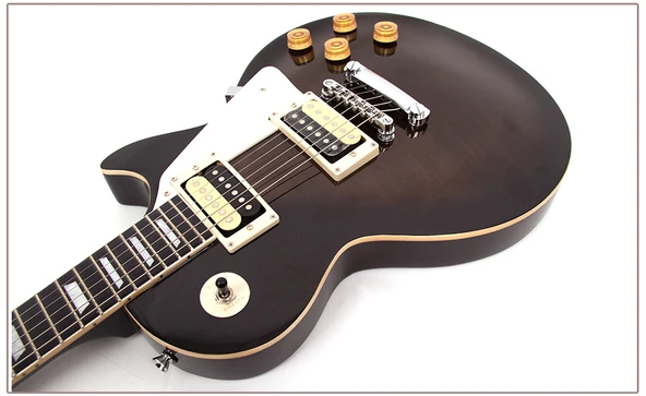 SMİGER LES PAUL ELEKTRO GİTAR L-G9-P1 BK - Resim 3