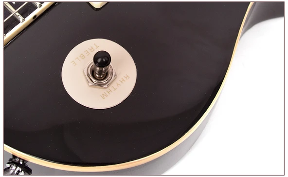 SMİGER LES PAUL ELEKTRO GİTAR L-G9-P1 BK - Resim 5