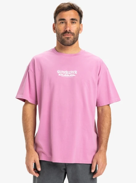 Quiksilver Tree Connection SS Erkek Kısa Kollu Tişört EQYZT08034 Pembe