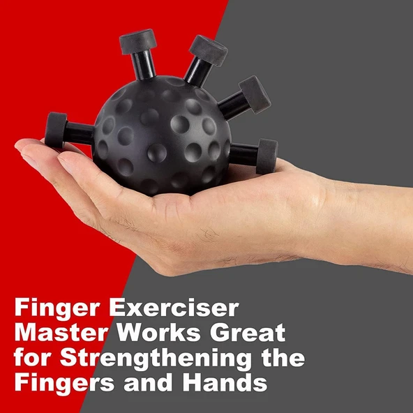 Eagle Claw Parmak ve El Güçlendirici Egzersiz Topu , Kavrama Gücü Artırıcı Stres Topu Aleti - 5