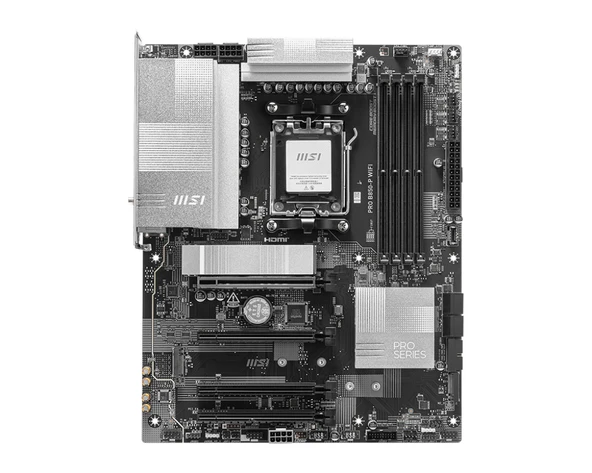 MSI MB PRO B850-P WIFI AM5 DDR5 8200MHZOC HDMI 3x M.2 USB 10Gbs 5G LAN WI-FI 7 ATX - 2