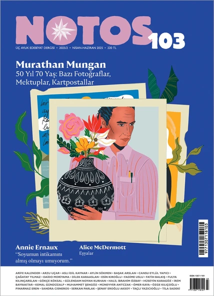 Notos Dergi 103.Sayı Nisan-Haziran 2025 ürün görseli 1