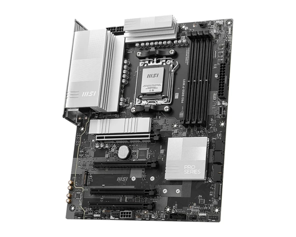 MSI MB PRO B850-P WIFI AM5 DDR5 8200MHZOC HDMI 3x M.2 USB 10Gbs 5G LAN WI-FI 7 ATX - 4