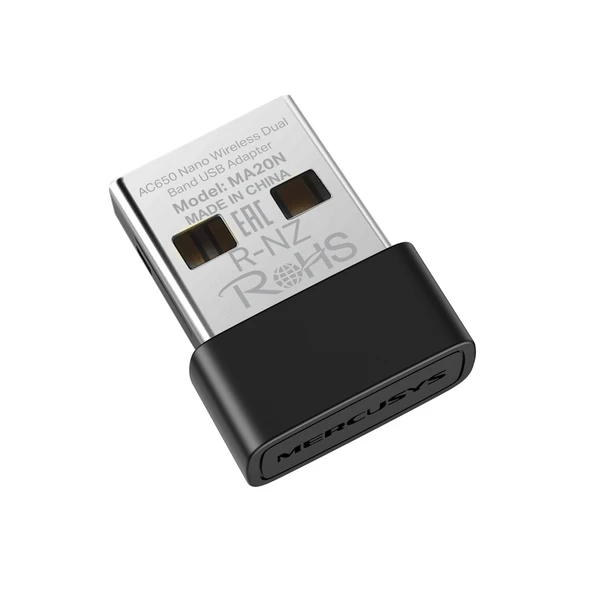 MERCUSYS MA20N AC650 NANOWi-Fi USB 2.0 ADAPTÖR - 3
