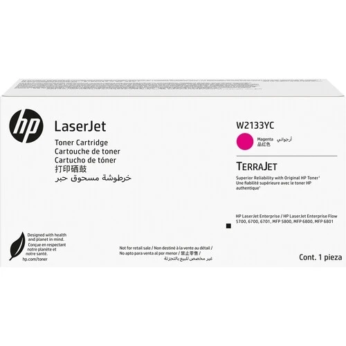 HP W2133YC 213Y MAGENTA CONTRACT LASERJET TONER CARTRIDGE