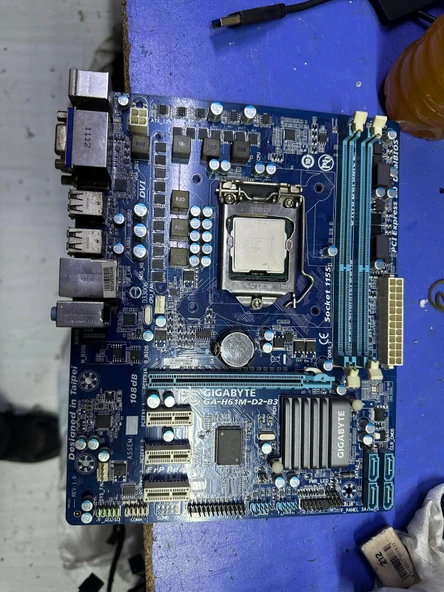 Gigabyte GA-H61M-D2-B3 LGA1155 DDR3 Anakart  2.EL KULLANILMIŞ