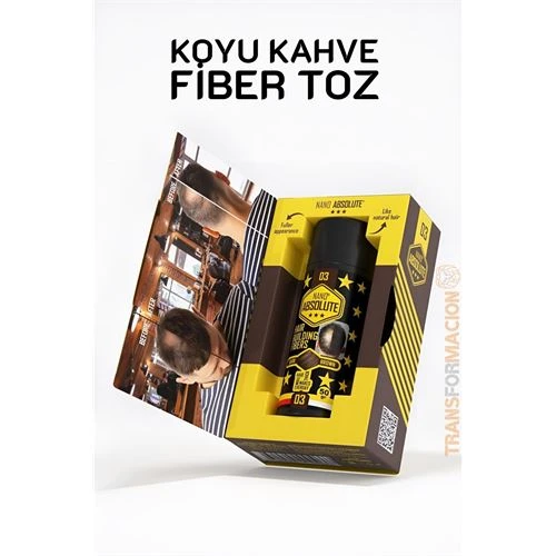 ModaCar Saç Dolgunlaştırıcı Fiber Topik Toz KOYU TON KAHVERENGİ ürün görseli