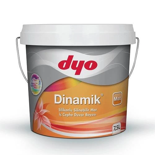 Dyo Dinamik Silikonlu Mat İç Cephe Boyası 7.5 Lt