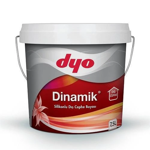 Dyo Dinamik Silikonlu Dış Cephe Boyası 7.5 Lt Beyaz ürün görseli
