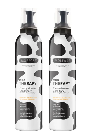 Morfose Milk Therapy Saç Köpüğü 350 ml X 2 Adet