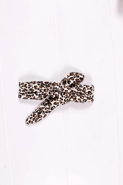 Leopar Detaylı 5'li Kız Bebek Hastane Çıkış Seti - 5