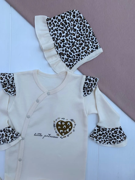 Leopar Desenli 8li Set Yeni Doğan - 5