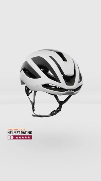 Kask Elemento Yol Bisikleti Kaskı Beyaz Small - 9