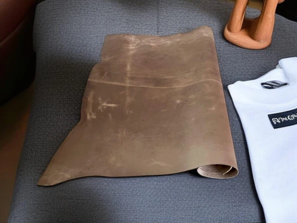 Somon Efekt Parça Crazy Deri 1,4-1,6 mm Arası 64 Desi