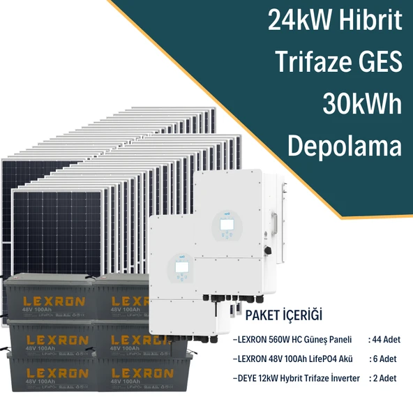 20KW TRİFAZE HİBRİT SİSTEM 2 - 5