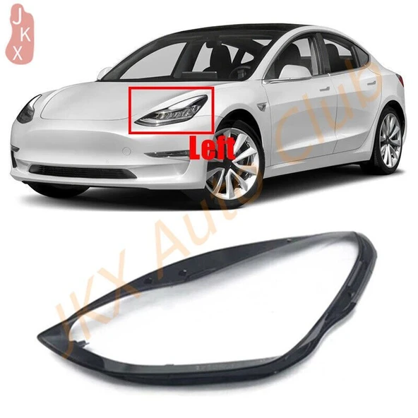 Tesla Model Y  Sol Far Camı Ce Standart İthal ürün görseli 1