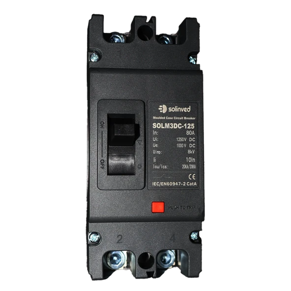 Solinved DC1000V, 2P, 80A DC Şalter