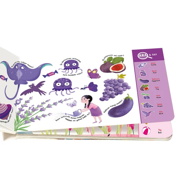 1-3 YAŞ İlk Etkinlik Kitabım Seti (Sayılar - Renkler) - Resim 5