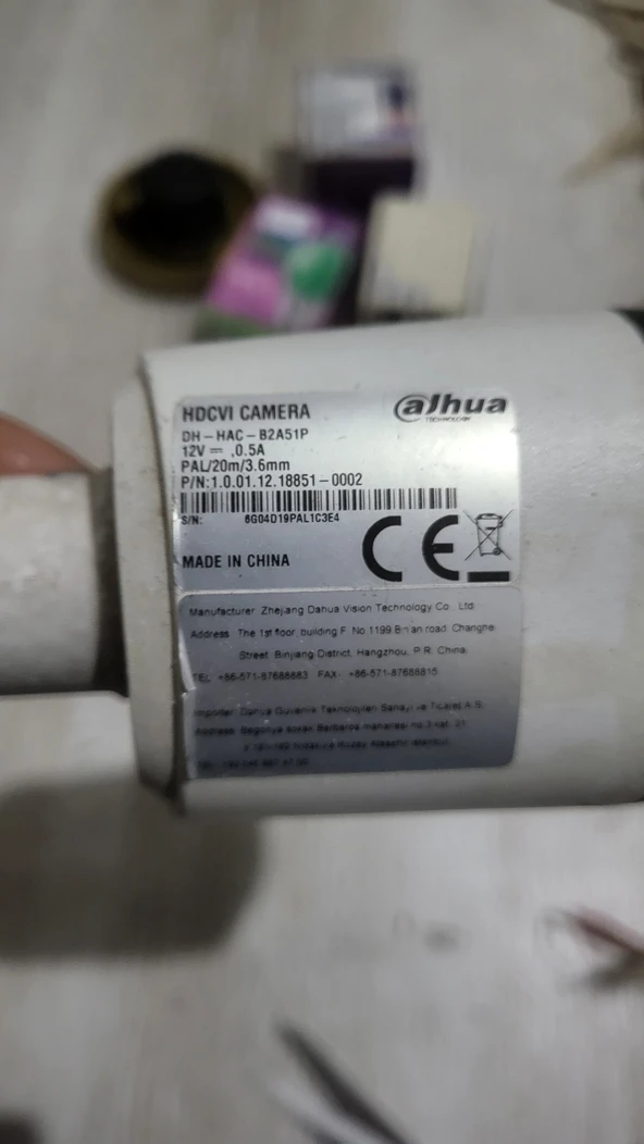Alhua 5mp kamera ikinci el analog kamera - 2