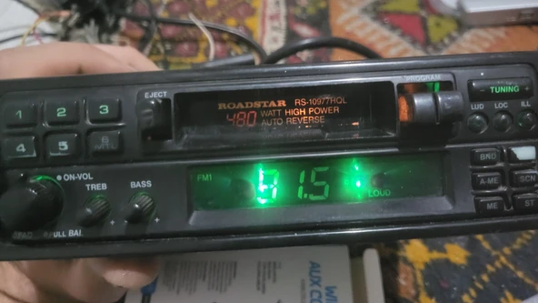 Klasik oto teyp Roadstar klasik oto teyp ikinci el antika - 4