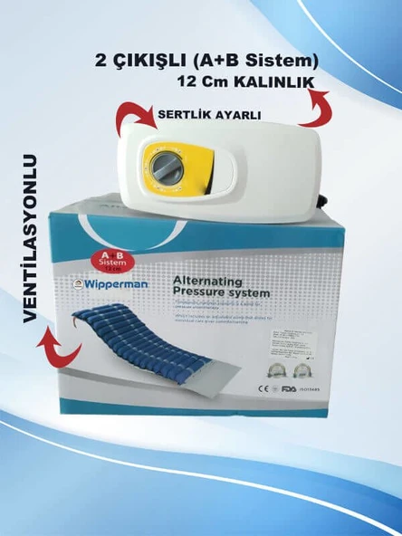 Boru Tipi Havalı Yatak A+B Sistem 12 Cm:
