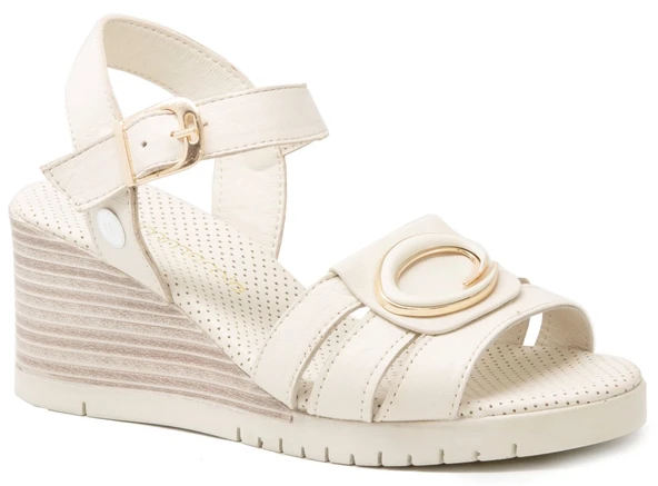 Mammamia D25ys 2775 Bej Bayan Ayakkabı Terlik-Sandalet ürün görseli