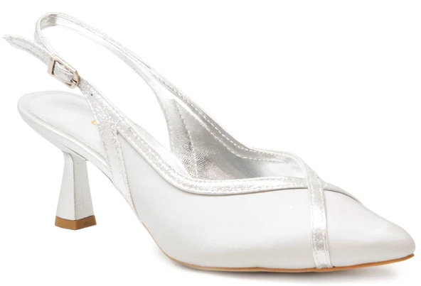 Gedikpaşalı Tnl 25Y 0866 Gümüş Bayan Ayakkabı Bayan Klasik ürün görseli