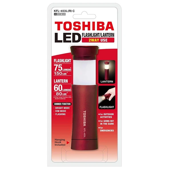 TOSHIBA KFL-403L FENER KIRMIZI ürün görseli 1