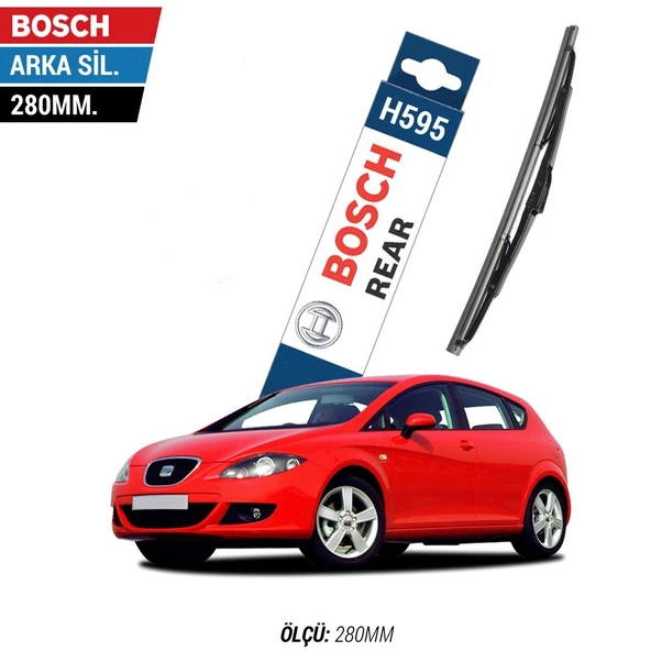 Seat Leon Arka Silecek (2006-2008) Bosch Rear-H 595