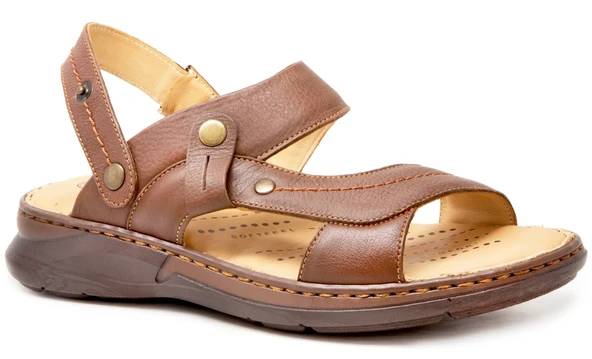 Forelli 1565 8Ys 40507 Kahve Erkek Ayakkabı Erkek Terlik-Sandalet