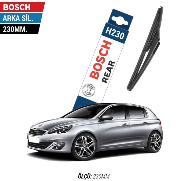 Peugeot 308 Arka Silecek (2014-2021) Bosch Rear-H 230