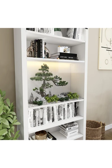 klubeconcept Teraryumlu Kitaplık Kütüphanesi Cok Amaclı - 5