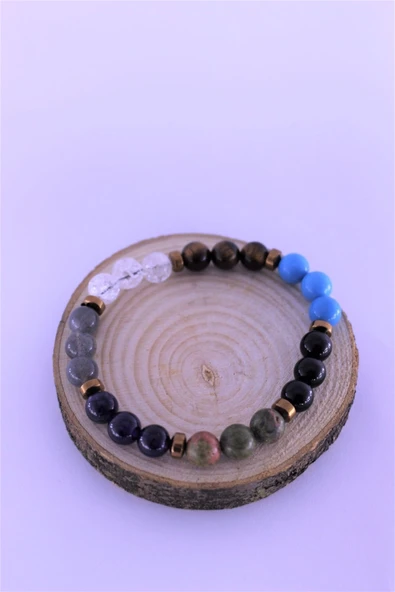 zemstone Akrep Çakra Doğal Taş Bileklik Birinci Kalite Taş Akrep Burcu