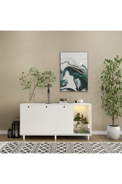 klubeconcept Teraryumlu Konsol TV ünitesi - 3