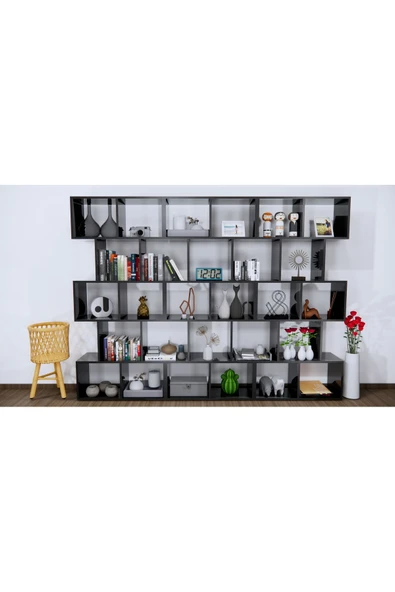 CONCEPTLİNE Kitaplık Duvar Bölme Duvar Rafı - 2