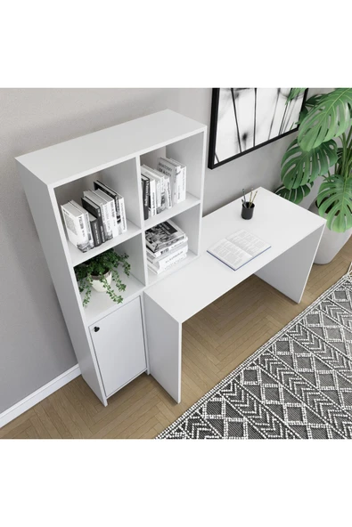 CONCEPTLİNE Çalışma Masası Bilgisayar masası Kitaplık - 5