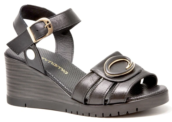 Mammamia D25ys 2775 Siyah Bayan Ayakkabı Terlik-Sandalet ürün görseli