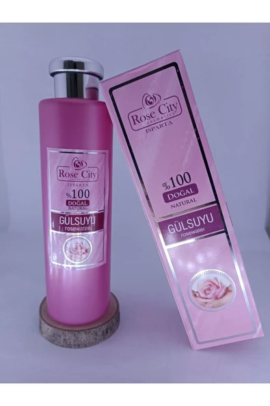 rosecity Rose City %100 Doğal Gül Suyu Kutulu 380 Ml - 5