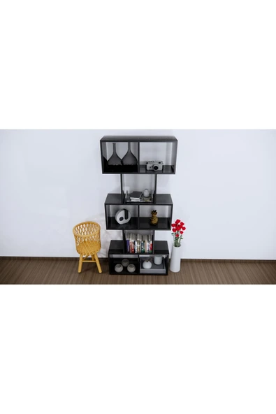 CONCEPTLİNE Kitaplık Duvar Bölme Duvar rafı - 5