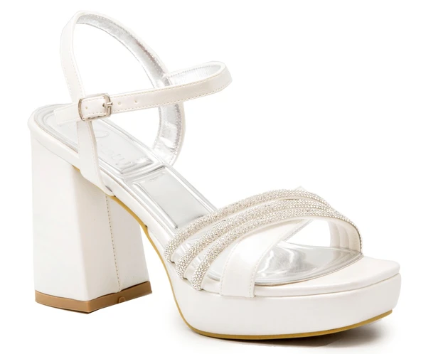 Gedikpaşalı Bty 25K 1018 Beyaz Bayan Ayakkabı Abiye ürün görseli