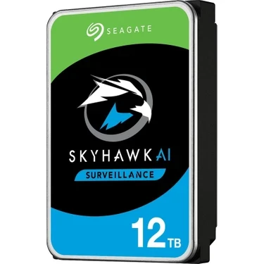 SEAGATE SkyHawk AI 20TB 7200rpm 256MB Sata3 7x24 Güvenlik 3.5" Harddisk (ST20000VE002)