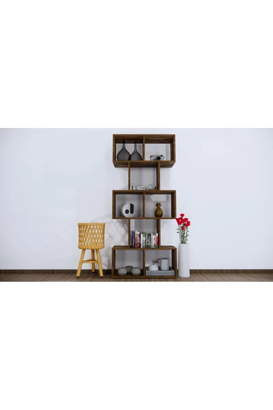 CONCEPTLİNE Kitaplık Duvar Bölme Duvar rafı - 4