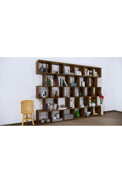CONCEPTLİNE Kitaplık Duvar Bölme Duvar rafı - 3