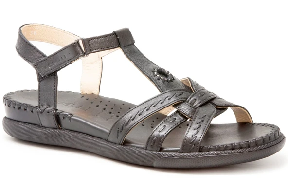 Forelli Lupın 22309 Siyah Bayan Ayakkabı Terlik-Sandalet ürün görseli