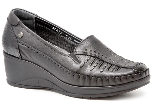 Forelli Sahra 57612 Siyah Bayan Ayakkabı Comfort ürün görseli