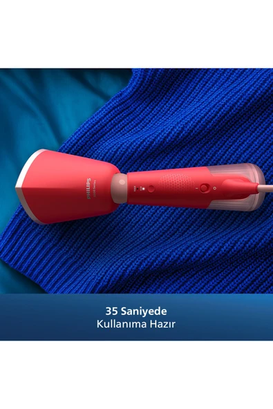 Philips Sth5020/40 5000 Serisi El Tipi Buharlı Düzleştirici - Kırmızı - 5