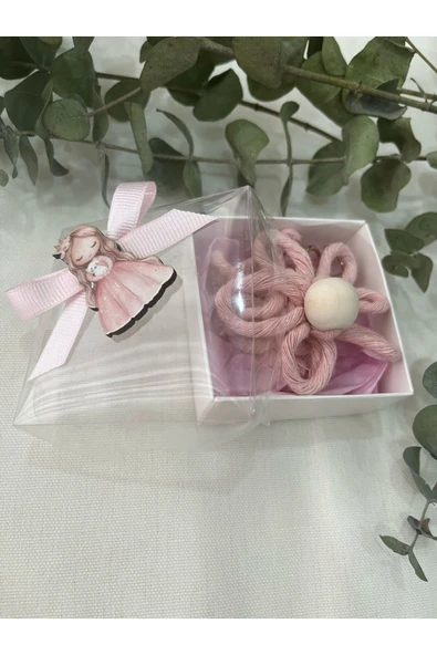 klubeconcept El Yapımı Makrome Çiçek Anahtarlık Doğal Ve Şık Tasarım - 3