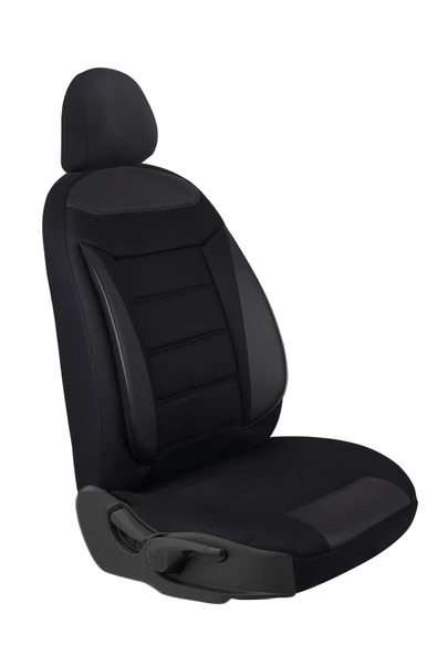 Z&C MAXTECH Renault Clio 2 Araçlara Uyumlu Tam Takım Özel Tasarım Oto Koltuk Kılıfı Seti   AFS205 - 6